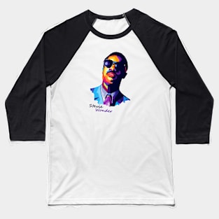 Stevie Wonder Baseball T-Shirt